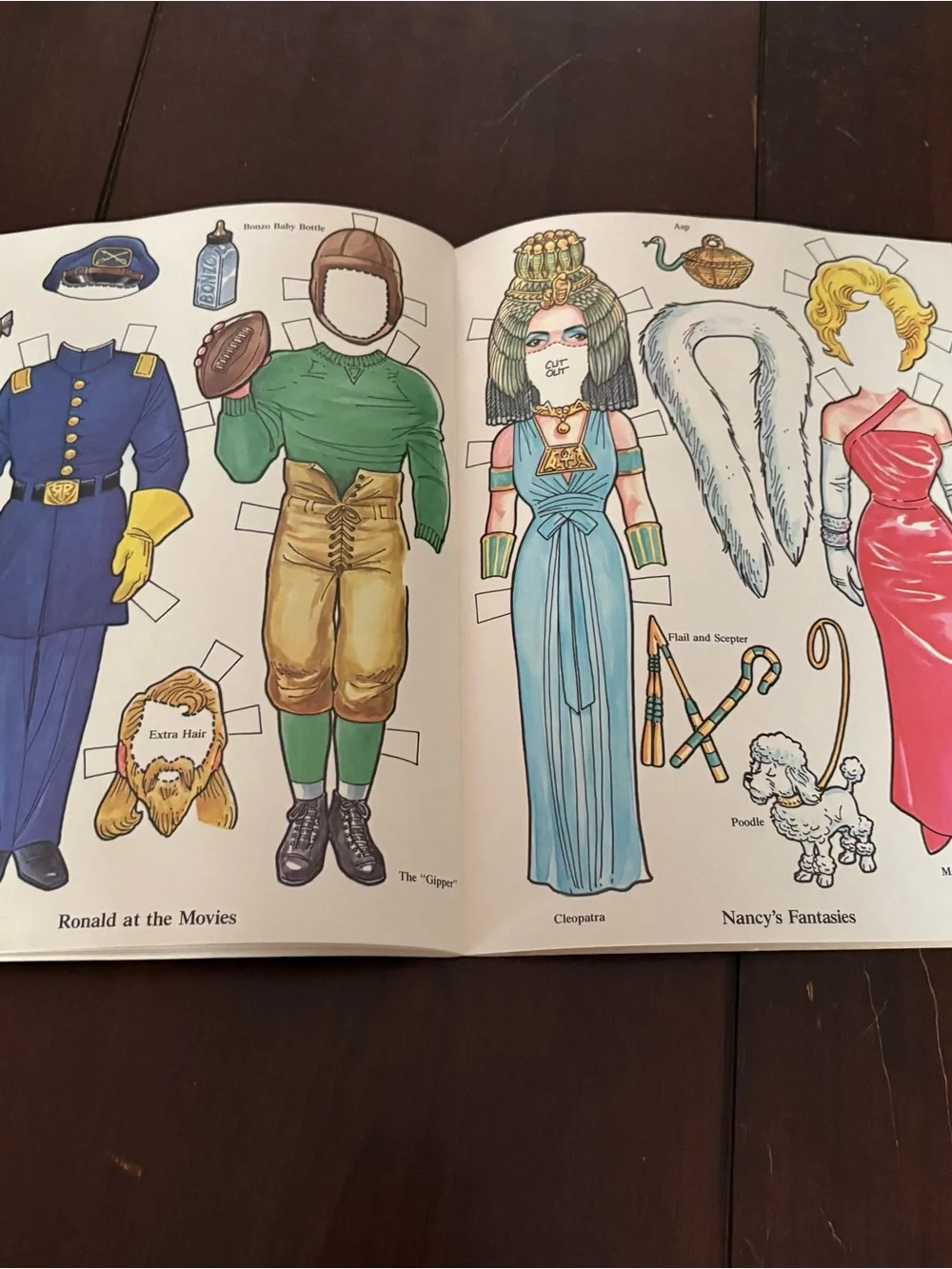 Vintage 1981 First Family Paper Doll Book Uncut Pristine Condition